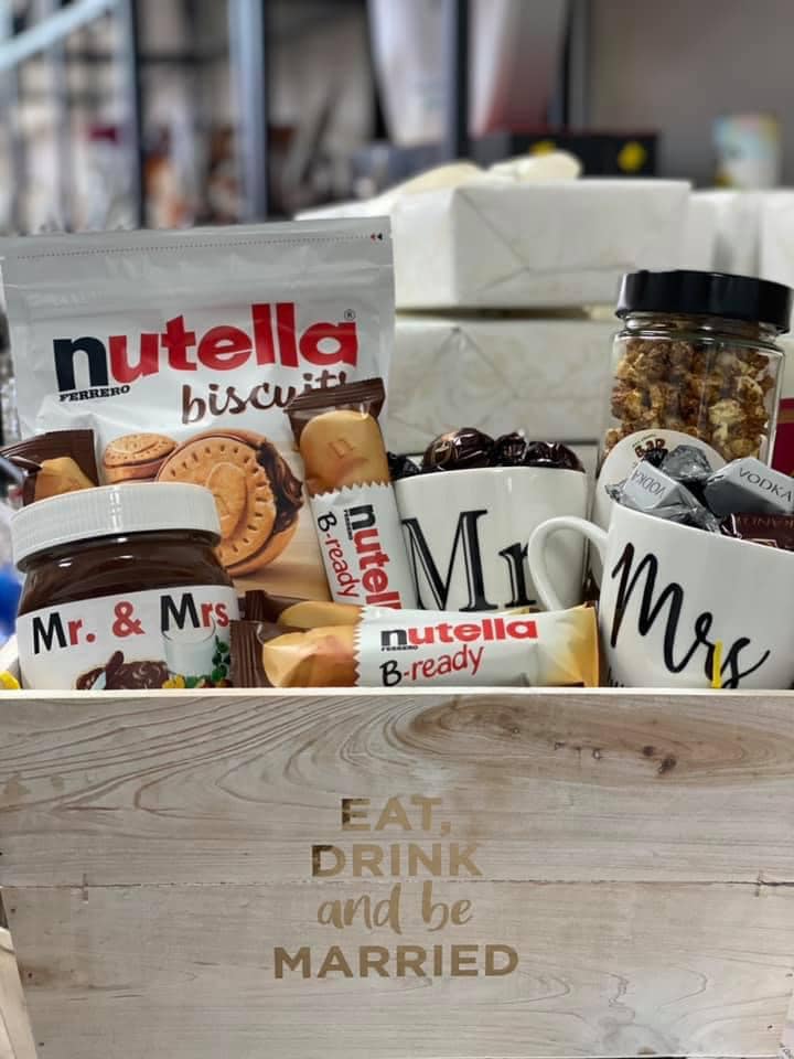 Mr & Mrs Nutella basket