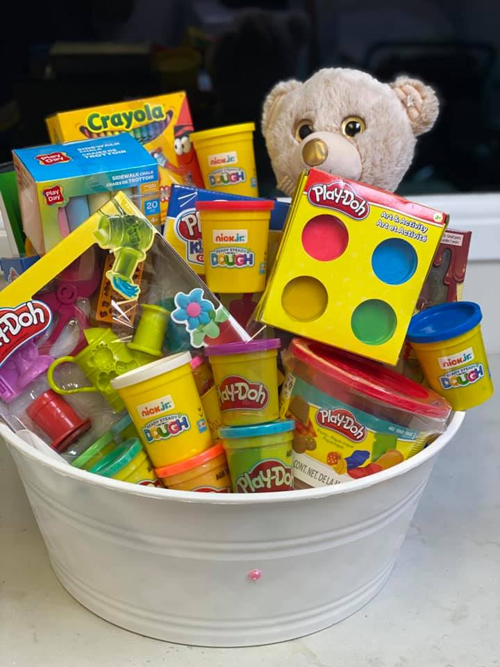 Playdough basket