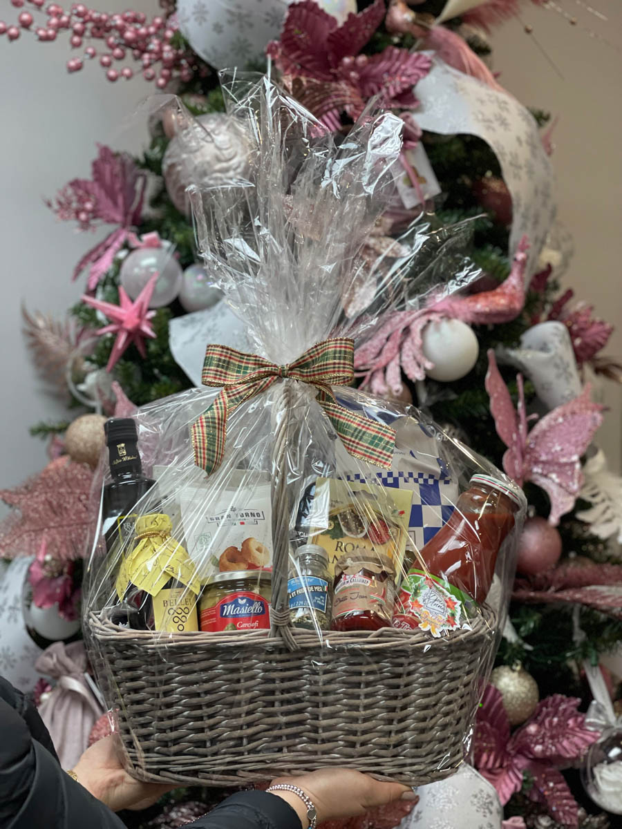 Traditional Italian Food Basket